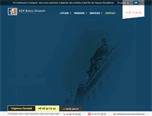 Tablet Screenshot of huissier-creteil.com